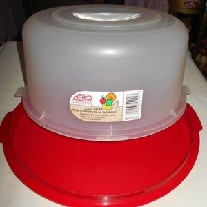 Vintage Rare Cake saver food container serving party